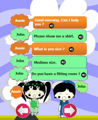 Englishcon versation you like android App screenshot 2